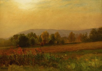 Autumn Landscape by Albert Bierstadt